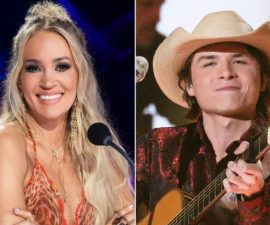 “‘I Feel Like a Proud Mom’: Carrie Underwood Opens Up About Watching John Foster Shine on American Idol”