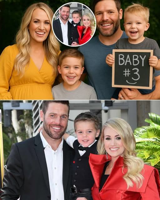 BREAKING After the ACMs: Carrie Underwood and Mike Fisher Shock Fans with Baby #3 Announcement — and a Live Gender Reveal That Melted the Country World