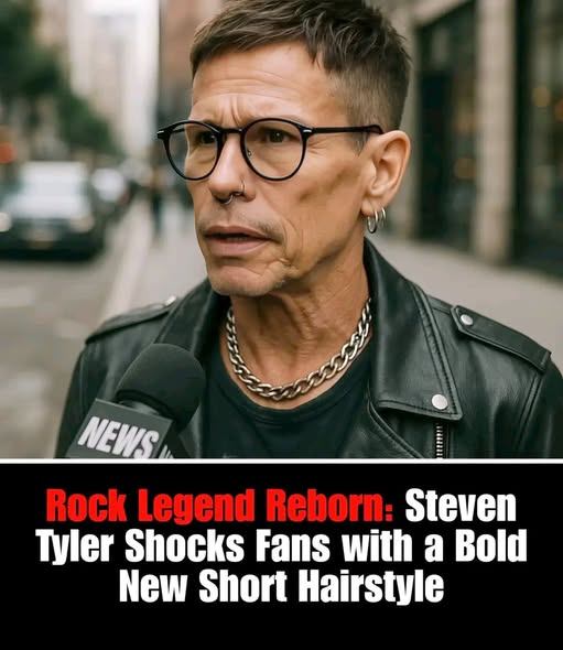 “A New Chapter Begins!” — Steven Tyler Unveils Bold Short Haircut, Signaling Reinvention After 50 Years of Rock ‘n’ Roll