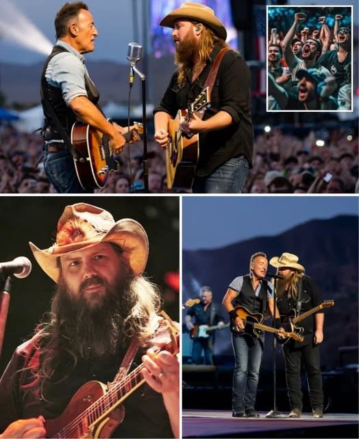 “I Came for ‘Born to Run’… and Ended Up Crying Over Adele.” — Springsteen and Chris Stapleton Deliver a Stagecoach 2025 Moment No One Will Ever Forget