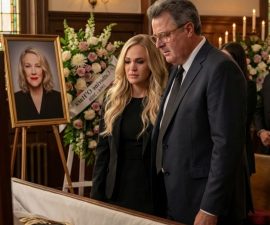 AN UNEXPECTED FAREWELL: Vince Gill and Carrie Underwood’s Silent Tribute Leaves Chapel in Tears After Catherine O’Hara’s Passing