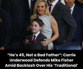 “ENOUGH IS ENOUGH”: Carrie Underwood Breaks Her Silence to Defend Mike Fisher — And the Truth Behind the Rumors Leaves Fans Stunned