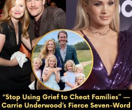 🚨 “Stop Using Grief to Cheat Families!” — Carrie Underwood’s Explosive Warning Sparks Firestorm Over $2.4M GoFundMe and Alleged Luxury Ranch