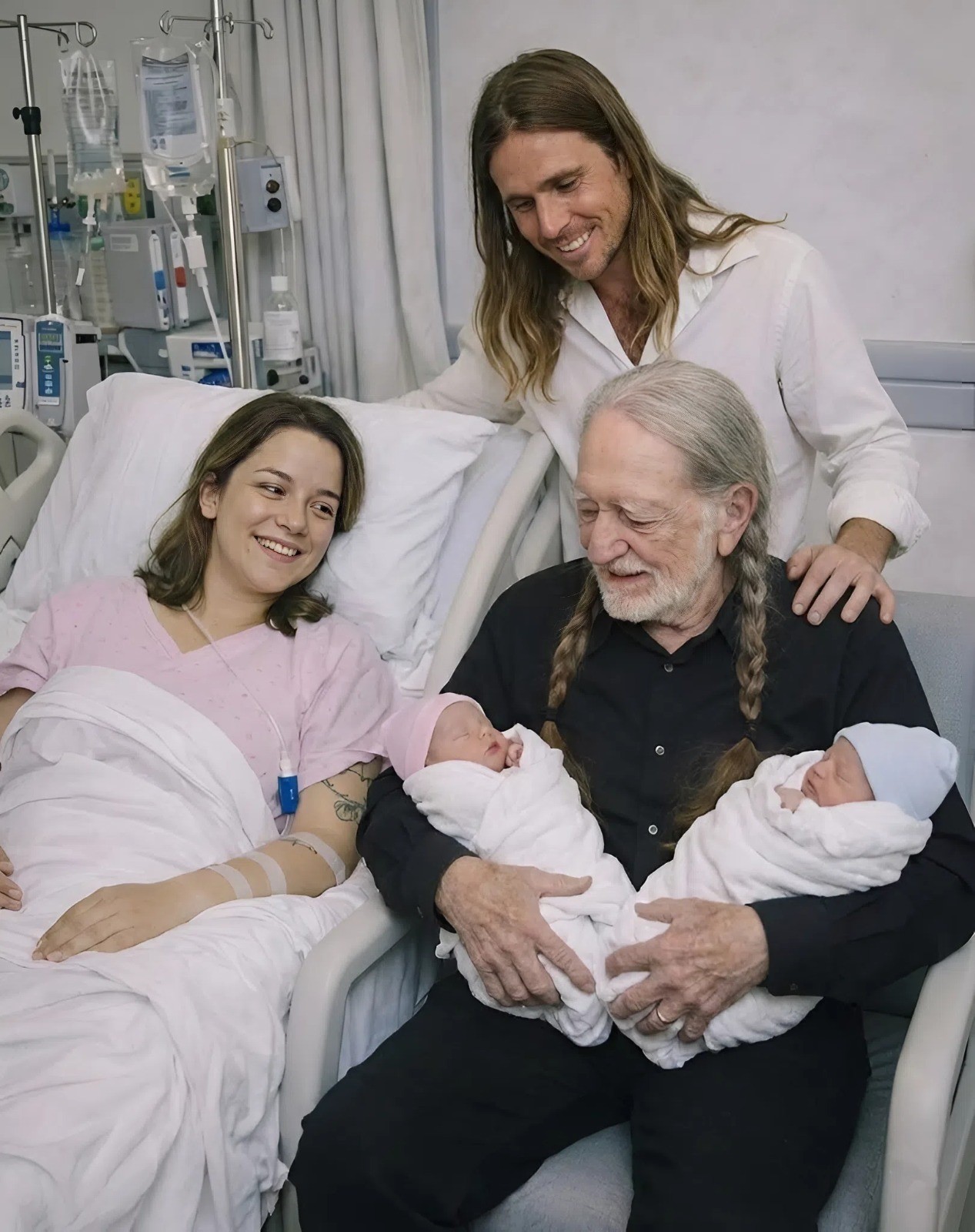 BREAKING: Willie Nelson and Lukas Nelson Announce the Arrival of Twin Babies — And Their Names Have the Internet in Tears