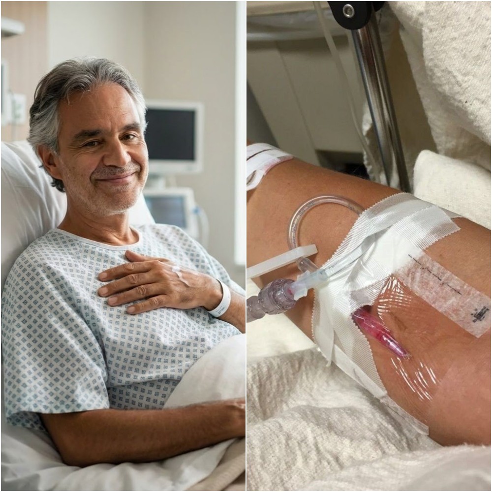 GOOD NEWS from Andrea Bocelli: A Heartfelt Message Following a Medical Procedure