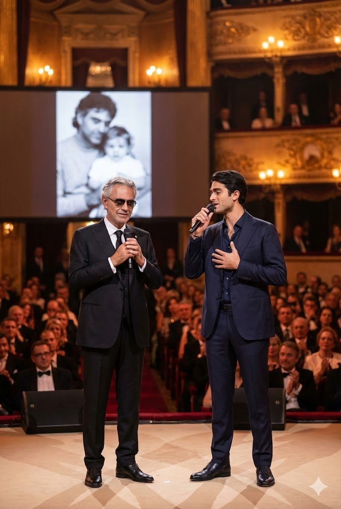 A SPECIAL MOMENT: Matteo Bocelli Honors His Father in a Quiet, Unforgettable Tribute