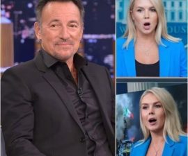 LIVE TV MELTDOWN Karoline Leavitt Calls Bruce Springsteen Outdated Then One Calm Response Changes the Entire Conversation