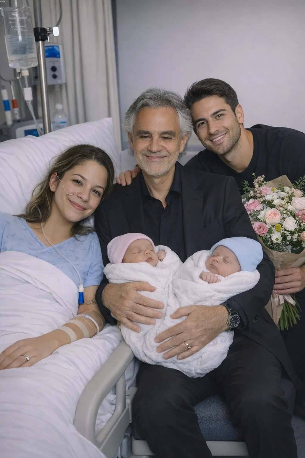 🚨 BREAKING: ANDREA BOCELLI, HIS SON AMOS BOCELLI, AND DAUGHTER-IN-LAW HAVE JUST DROPPED A DOUBLE-BOMBSHELL BABY ANNOUNCEMENT — WELCOMING TWINS — AND IT’S THE TWINS’ NAMES THAT ARE SETTING THE INTERNET ABLAZE!