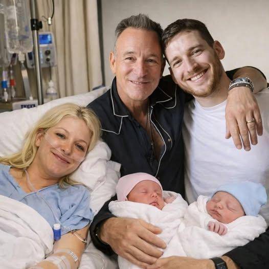 BREAKING DOUBLE JOY Bruce Springsteen Welcomes Twin Babies With Daughter in Law Evan James and The Twins Names Send the Internet Into a Frenzy