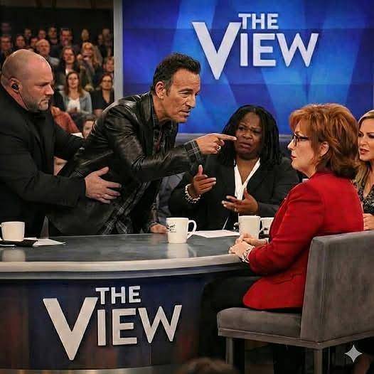 LIVE TV ERUPTS Joy Behar Shouts Cut Him Off But Bruce Springsteen’s Calm Response Leaves Studio Frozen and Sparks Nationwide Debate
