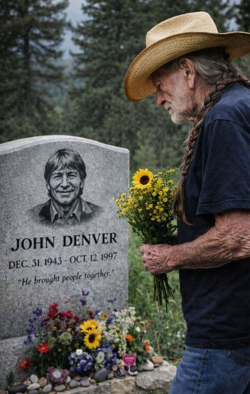 “He Had a Light the World Couldn’t Keep”: At 92, Willie Nelson Finally Says John Denver’s Name Out Loud — And It Hits Like a Lost Verse