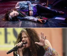 77 AND STILL UNSTOPPABLE: Steven Tyler Stumbles Mid “Dream On” Performance, Then Delivers Three Words That Left the Crowd in Tears