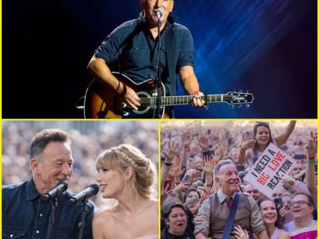 When the Crowd Chose Silence: Bruce Springsteen and Taylor Swift Shared a Moment That Transformed an Arena Into Something Sacred