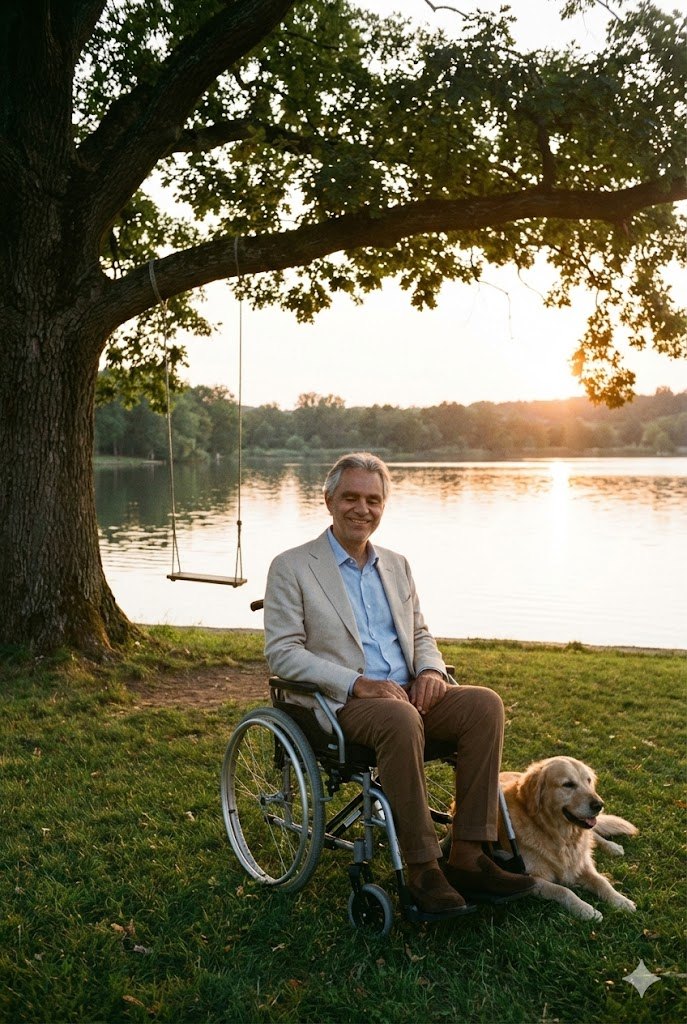 GOOD NEWS from Andrea Bocelli: A Heartfelt Message After Surgery 💬