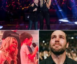18,000 Fans Fell Silent When Carrie Underwood’s Son Stepped Into the Spotlight and Sang to His Dad