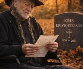 The Silence of a Legend: Willie Nelson Breaks Down Over Kris Kristofferson’s Final Letter