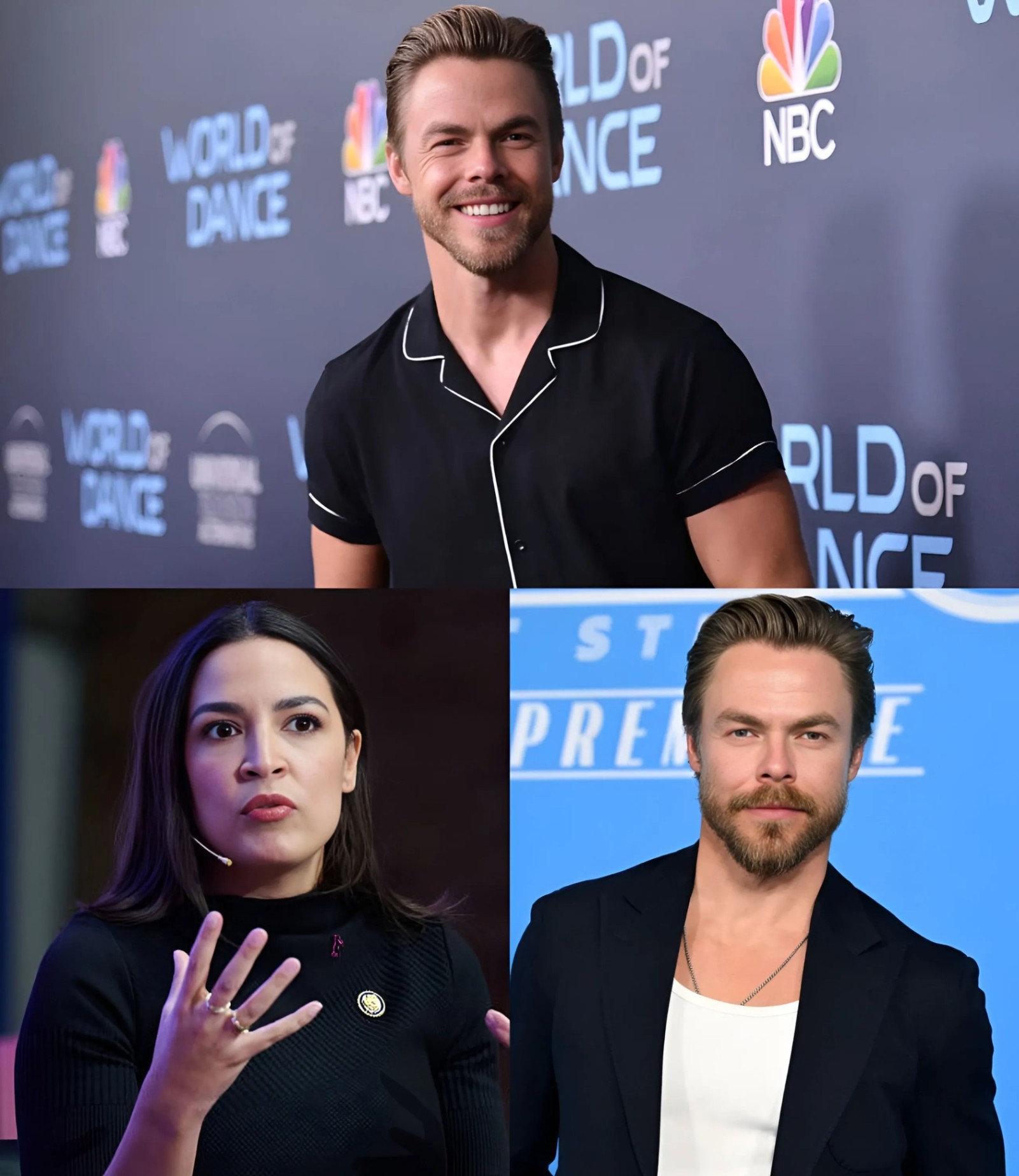 Capitol Clash: Derek Hough and Alexandria Ocasio Cortez Face Off in a Moment That Stunned Washington