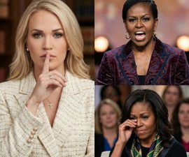 LIVE TV SHOCKER: Carrie Underwood Responds Calmly After Viral Claim Involving Michelle Obama Sends the Internet Into a Frenzy