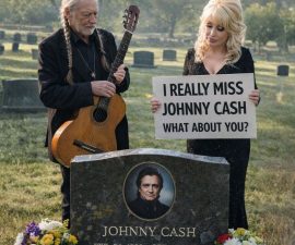 No Stage. No Spotlight. Just Remembrance. Dolly Parton and Willie Nelson Honor Johnny Cash
