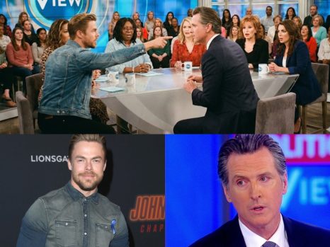 LIVE TV ERUPTS: Derek Hough’s Calm Response Leaves Studio Silent After Tense Exchange on The View