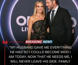 Carrie Underwood’s Emotional Tribute Leaves Room in Tears as She Speaks From the Heart About Love, Faith, and Mike Fisher