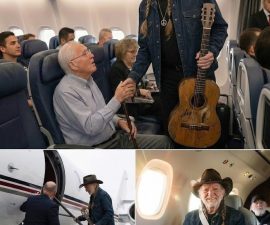 Willie Nelson Stuns Passengers on Flight With Quiet Act of Kindness That Left an Entire Cabin in Tears