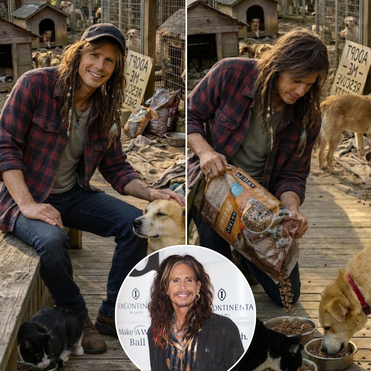 Steven Tyler’s $1 Million Surprise: The Rock Legend Quietly Builds a Sanctuary for Rescued Animals