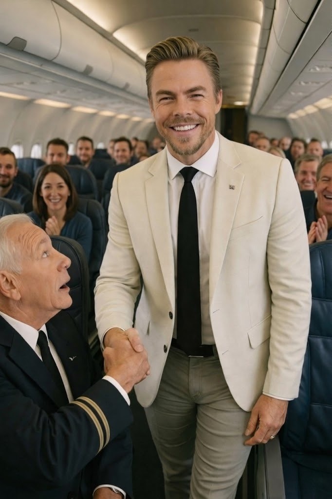 Passengers Share Heartwarming Story About Derek Hough’s Kind Gesture on Flight