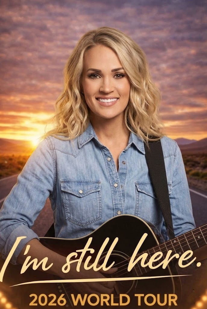 “I’m Still Here” — Carrie Underwood Announces Powerful 2026 World Tour Celebrating Two Decades of Music