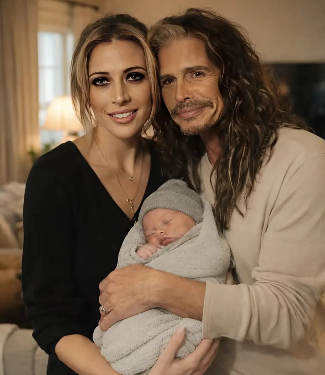 Steven Tyler Quietly Welcomes a Baby With Aimee Preston and the Name They Chose Is Melting Hearts Around the World