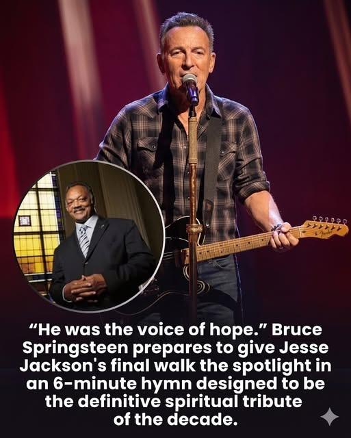 Bruce Springsteen to Honor Jesse Jackson With a Powerful Tribute Performance of “Amazing Grace”