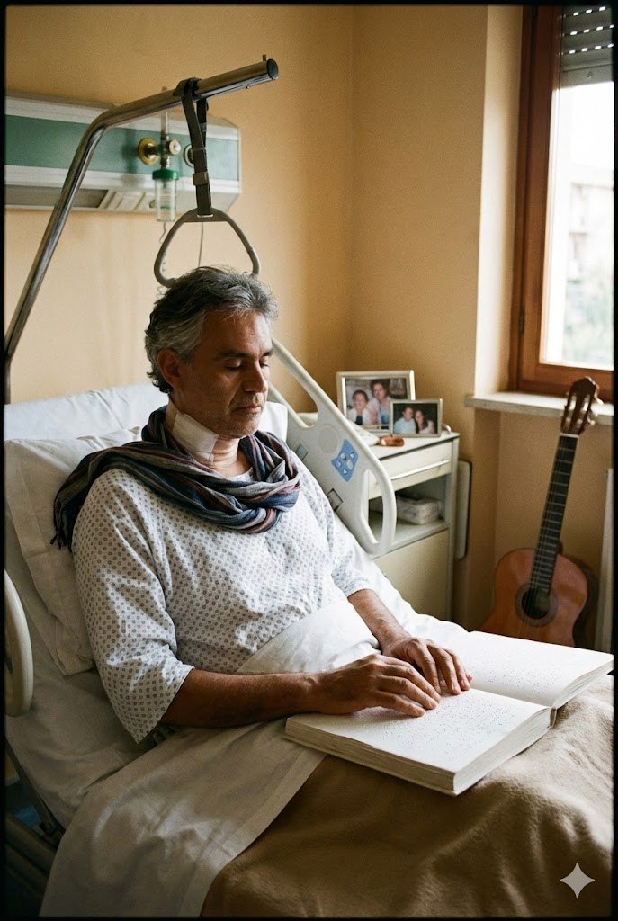 BREAKING: Andrea Bocelli Reveals Heartbreaking Cancer Diagnosis — Says 2026 Tour May Be His Final Time on Stage