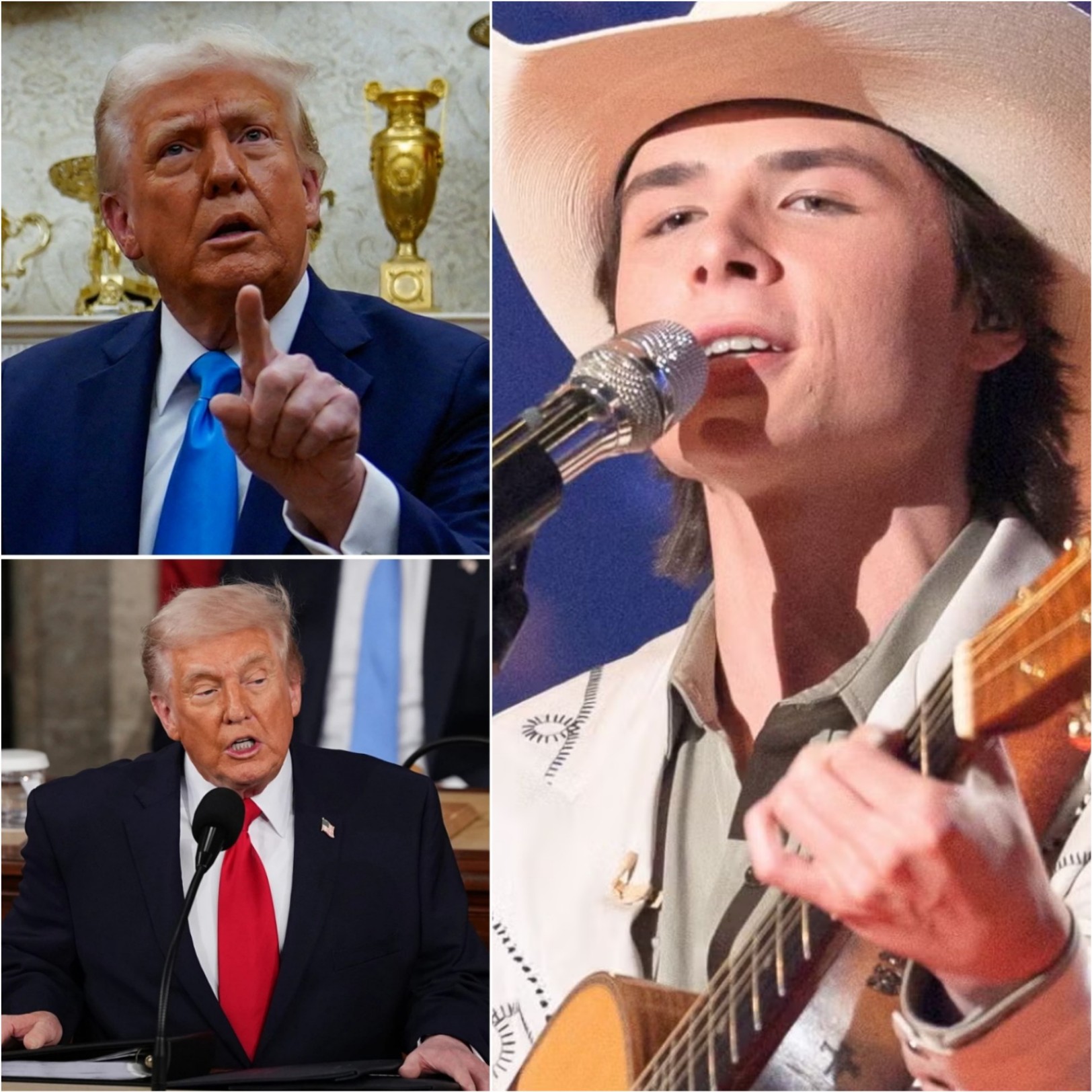 Country Star John Foster Fires Back After Trump Criticizes Him in Press Conference