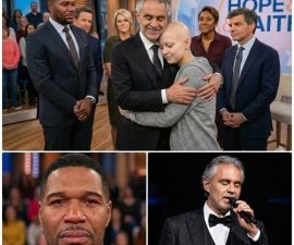 When Music Became a Lifeline: Andrea Bocelli and Isabella Strahan Create an Unforgettable Moment on Live Television