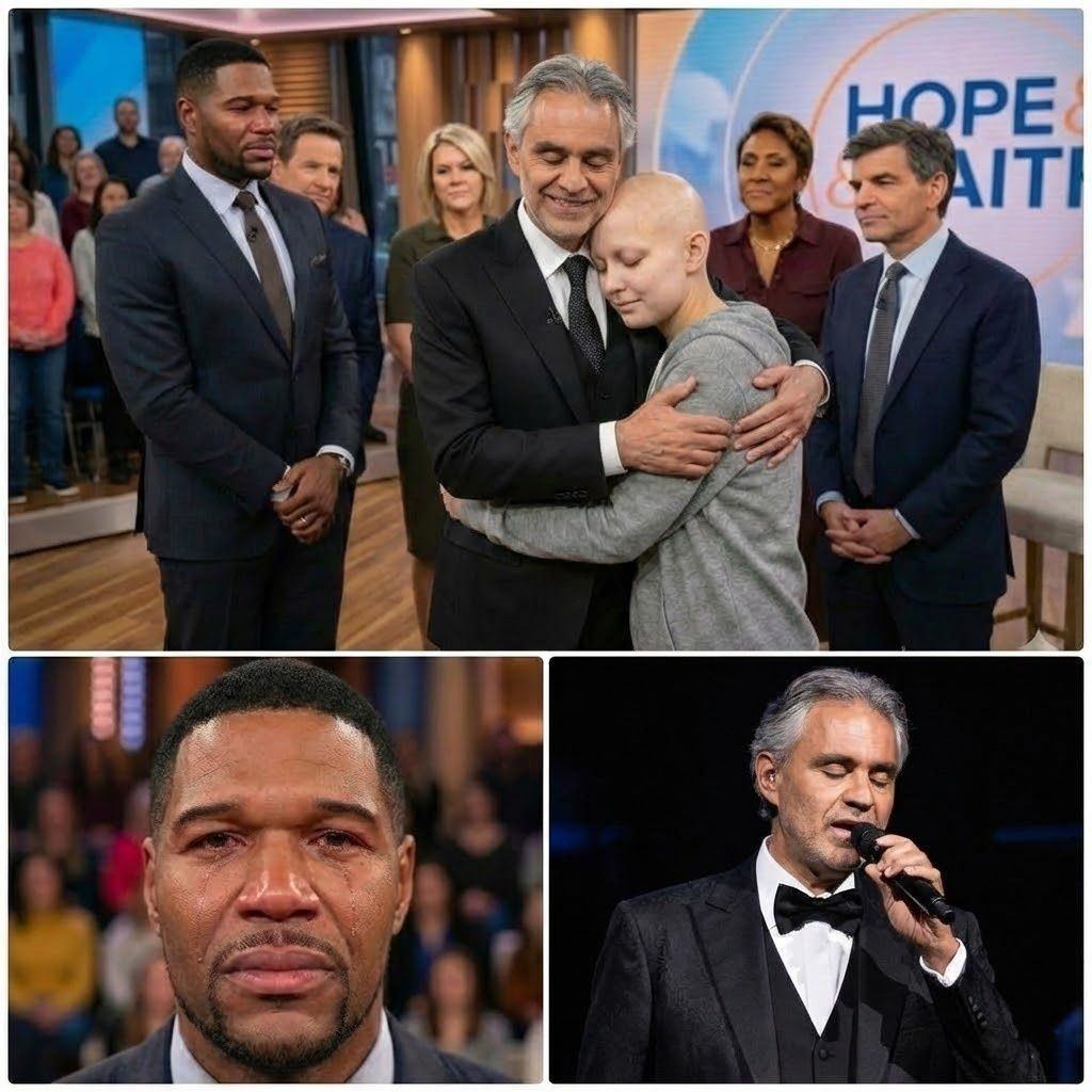 When Music Became a Lifeline: Andrea Bocelli and Isabella Strahan Create an Unforgettable Moment on Live Television