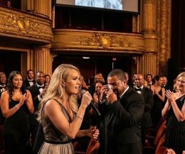 A Quiet Tribute That Stopped the Room: A Young Artist Honors Carrie Underwood With “Jesus, Take the Wheel”