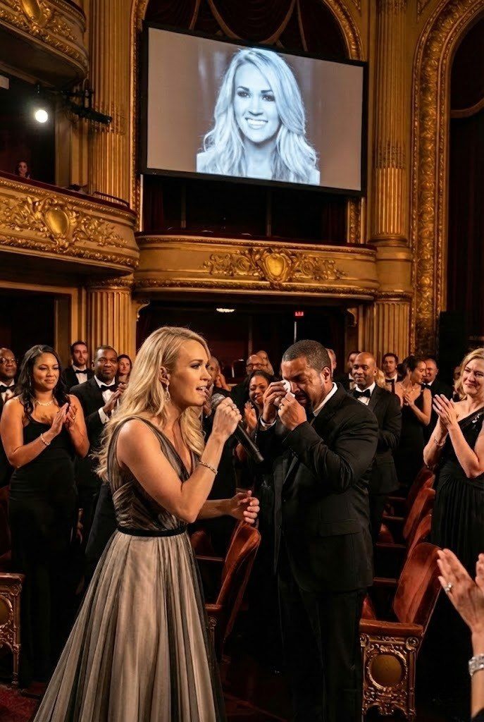 A Quiet Tribute That Stopped the Room: A Young Artist Honors Carrie Underwood With “Jesus, Take the Wheel”