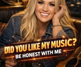 “The Tour Bus Went Quiet — And She Made the Harder Choice”: Carrie Underwood Opens Up About a Sobriety Decision That Could Change Everything