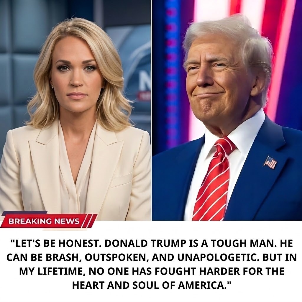 Carrie Underwood’s Unexpected Comment About Donald T.r.u.m.p Ignites a Nationwide Debate