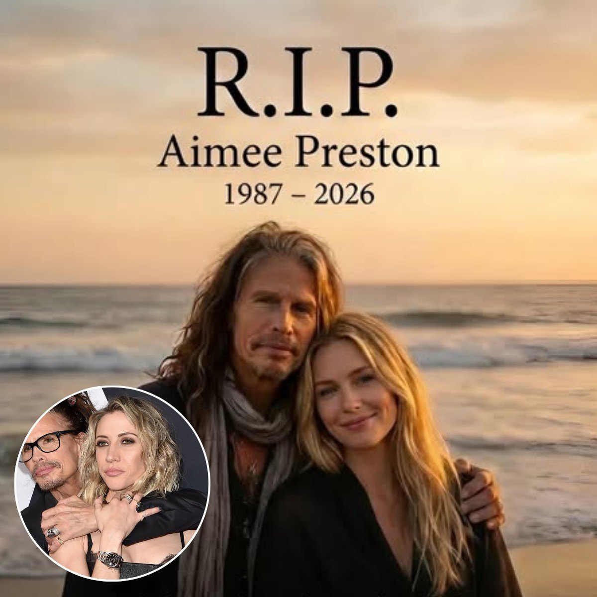 A Final Sunset Together: Steven Tyler Chooses Love Over the Spotlight in a Quiet, Emotional Moment