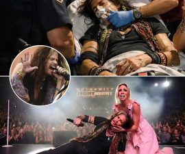 Boston Arena Falls Silent After Steven Tyler Suddenly Collapses Mid-Performance — Fans Await Update