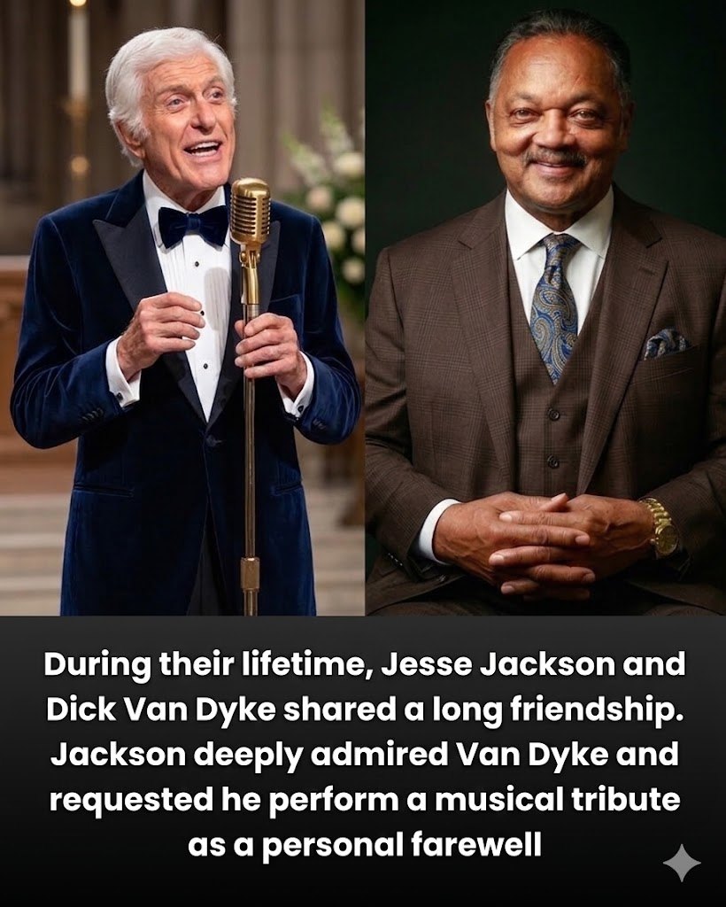 A Farewell in Song: Jesse Jackson’s Final Request to Dick Van Dyke Carries Deep Emotion