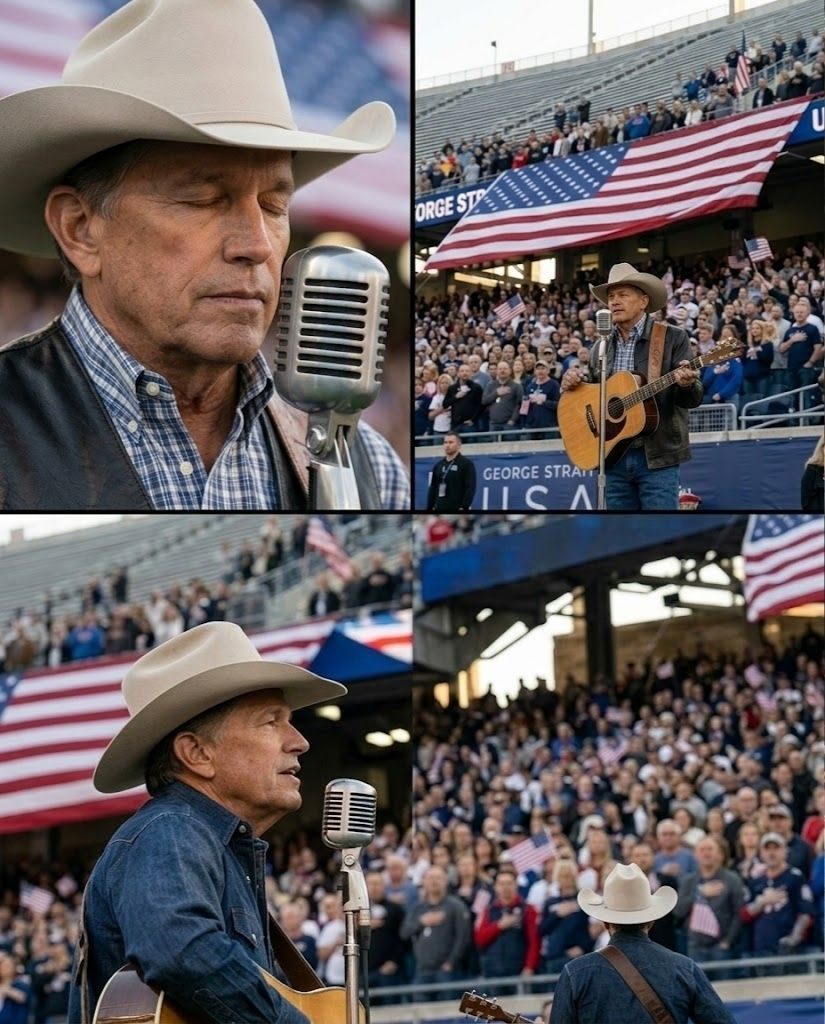 A Quiet Moment That Stilled an Arena: George Strait’s Unexpected Anthem at the Winter Olympics
