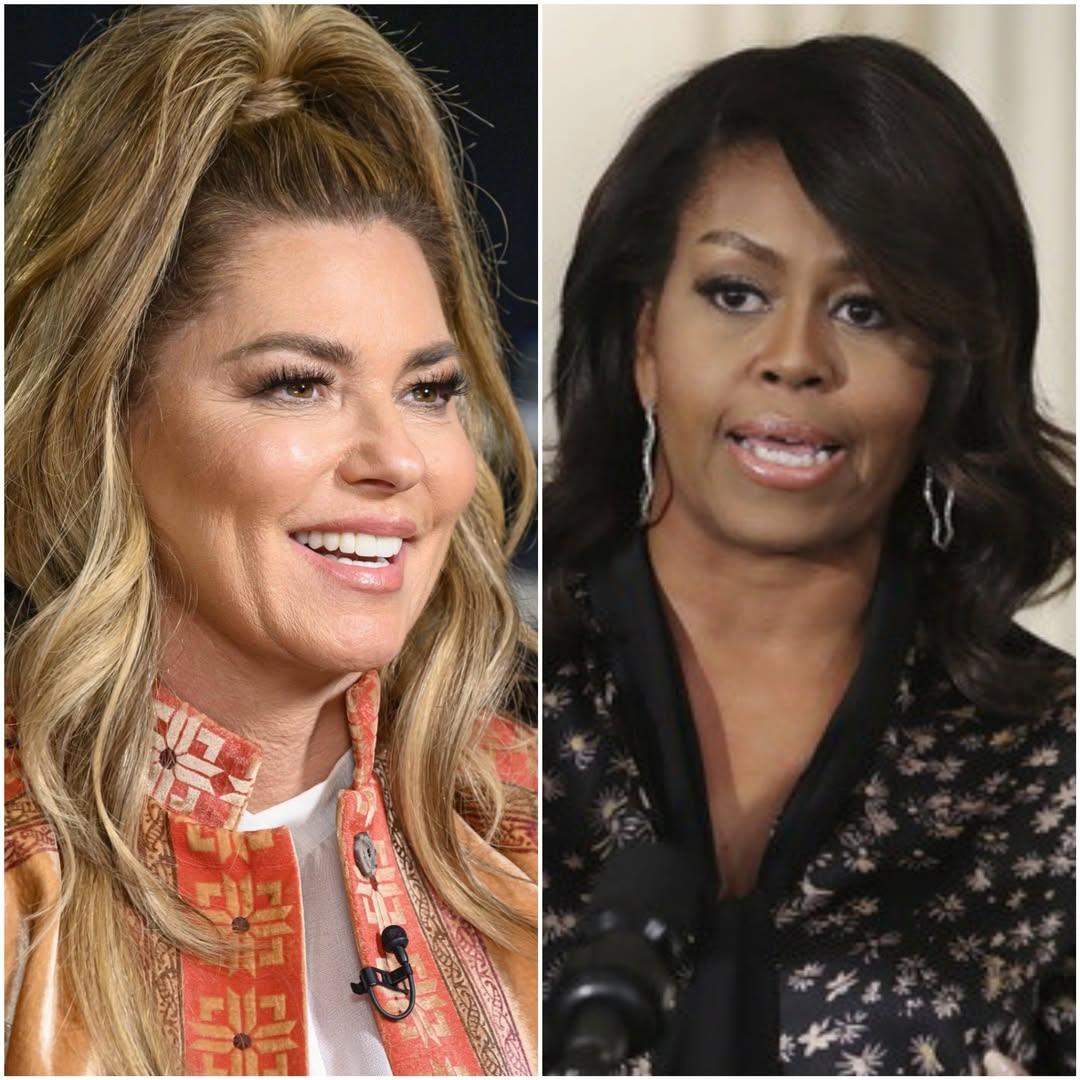 💥 A Moment of Silence: When Shania Twain and Michelle Obama Faced Off on Live Television