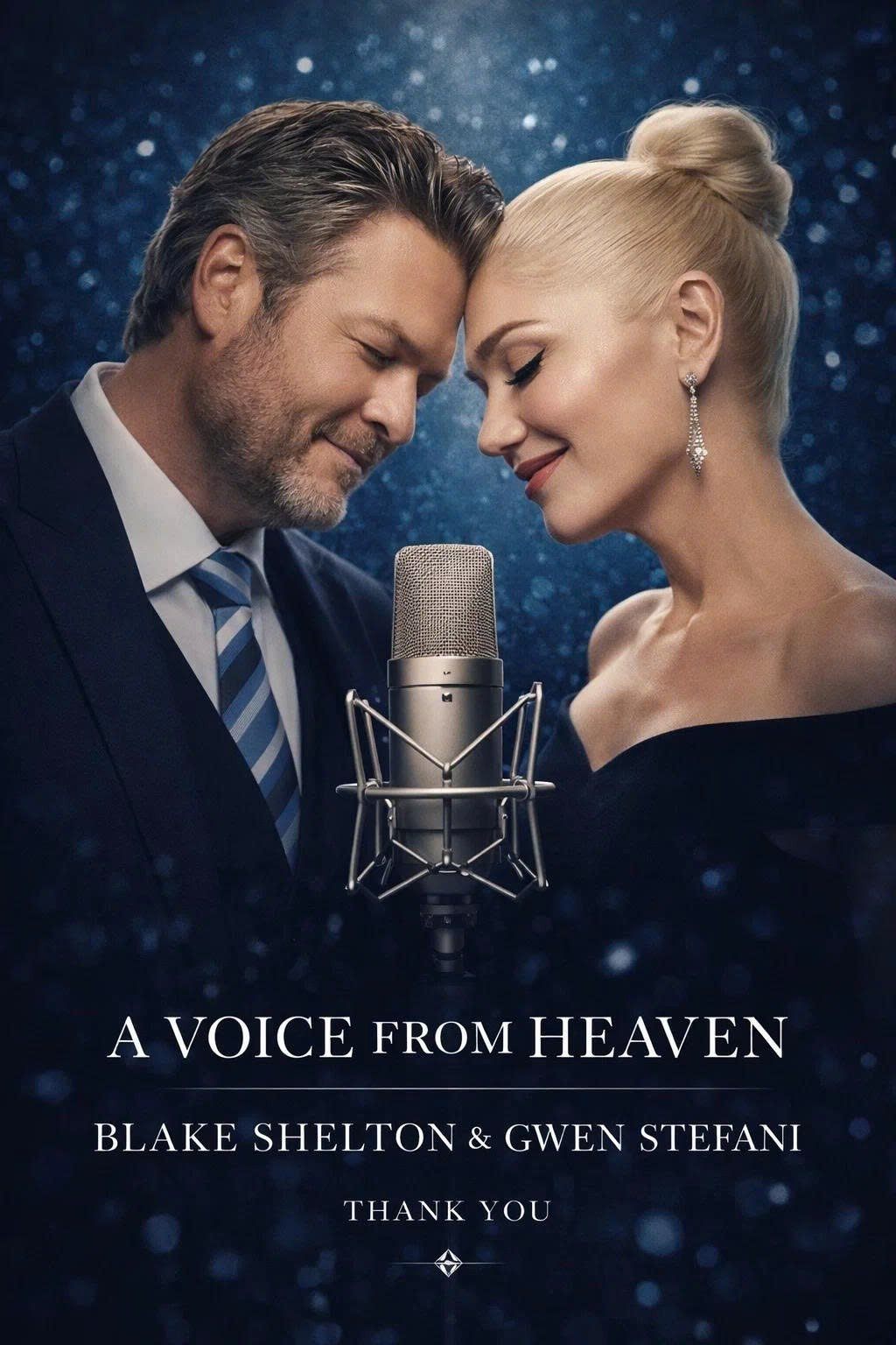 “A Voice from Heaven”: Blake Shelton and Gwen Stefani Unveil a Long-Lost Duet That Echoes Across Time