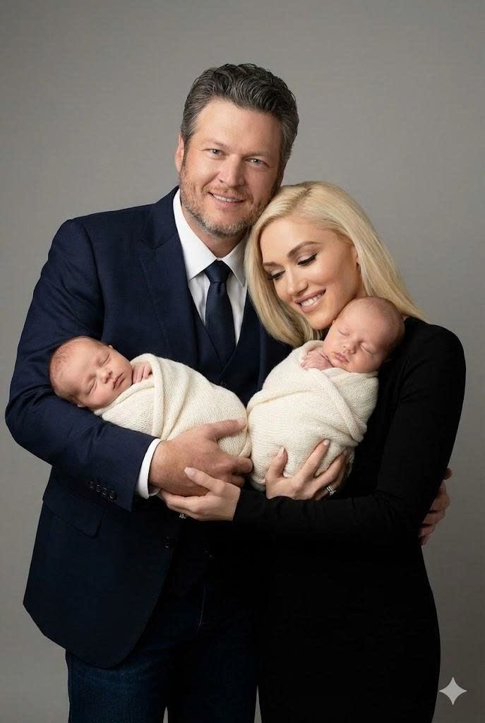 BREAKING: Blake Shelton and Gwen Stefani Share Joyful Family News — Twins Arrive, and Their Names Are Touching Hearts Everywhere