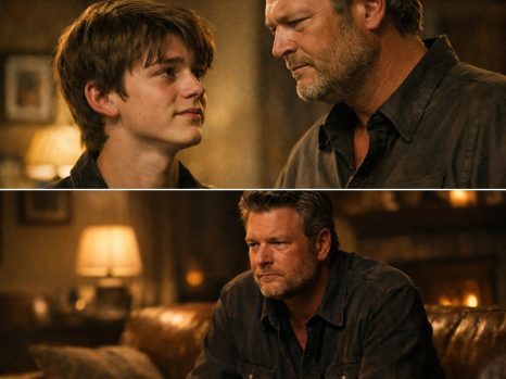 A Quiet Moment That Sparked Loud Questions: When Kingston Appeared Beside Blake Shelton