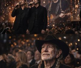 Willie Nelson Sat Quietly as His Sons Sang “Blue Eyes Crying in the Rain” — And the Silence Said Everything