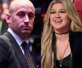 Controversy Erupts After Reported Exchange Between Kelly Clarkson and Stephen Miller Sparks Political and Cultural Debate