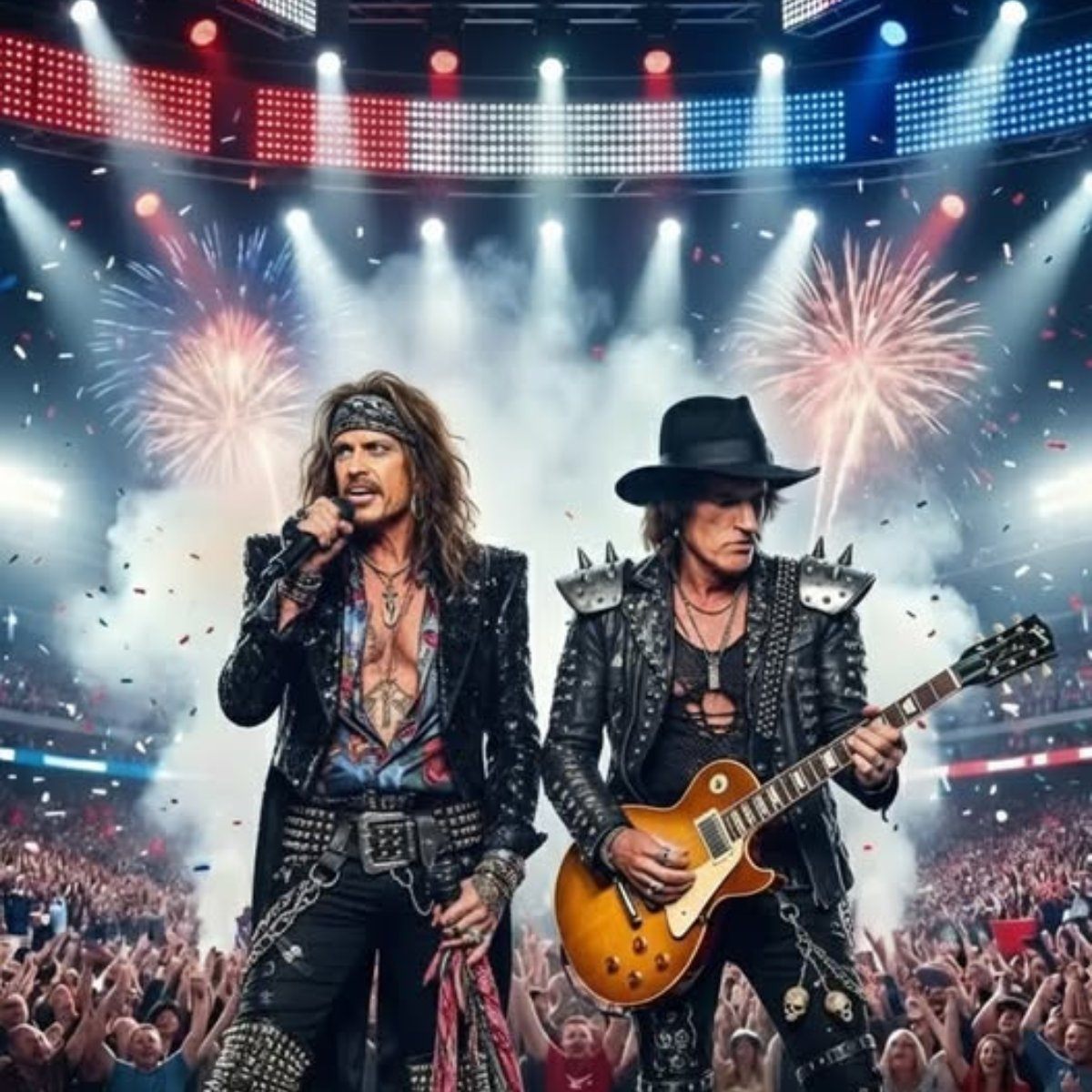 Rumors Swirl Around Steven Tyler and Joe Perry’s Alleged “All-American Halftime Show” — But What’s Really Going On?